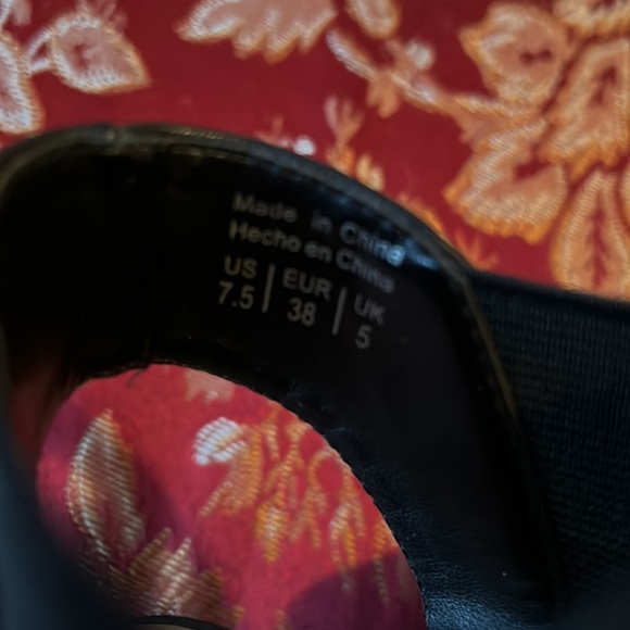 Call it spring black open toe size 7 1/2 NEW - Picture 9 of 10